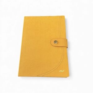 Wellness & Daily Reflection Notebook Personal Journal Meditation Amber gift for